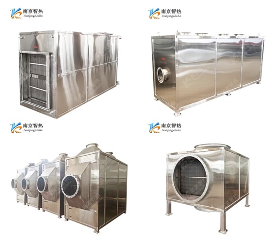 Comparison of different industrial heat exchanger types