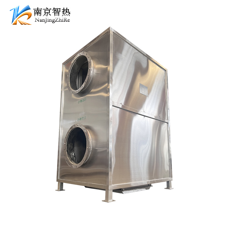 On-site installation of a customized fully welded plate heat exchanger system for industrial waste heat recovery