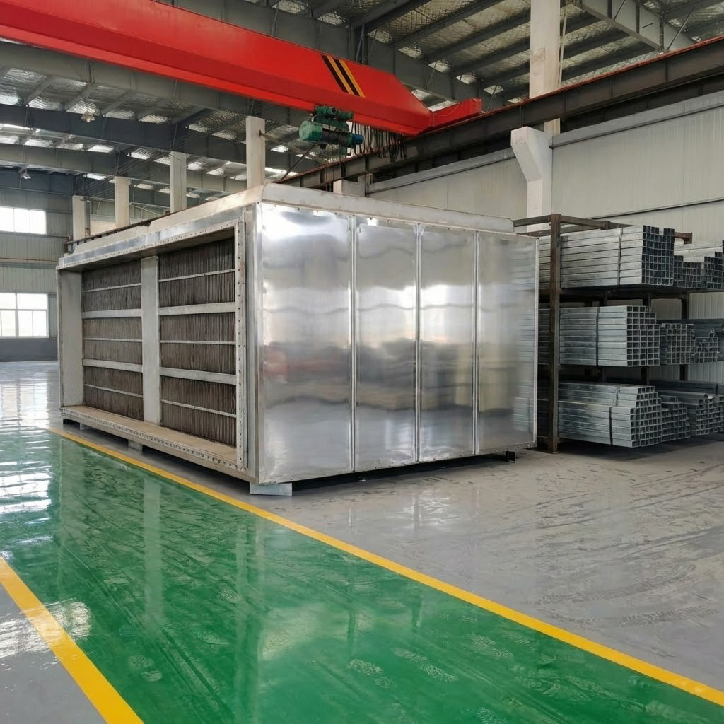 Zero leakage fully welded gas plate heat exchanger manufactured by ZR Thermal Tech