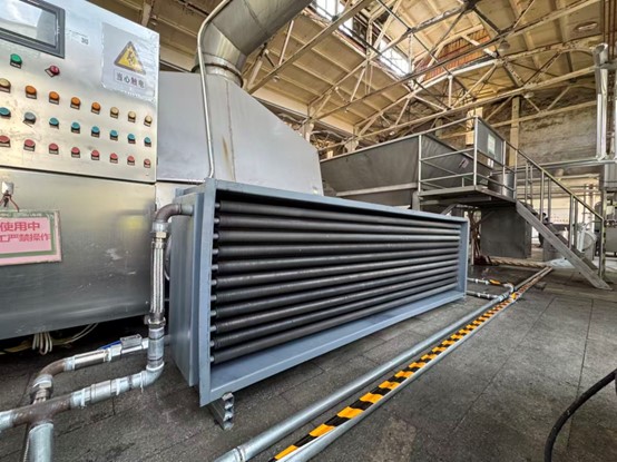 Laser welded gas-liquid plate heat exchanger for dusty environments by ZR Thermal Tech